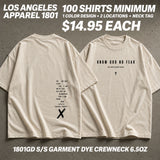 100 LOS ANGELES APPAREL 1801